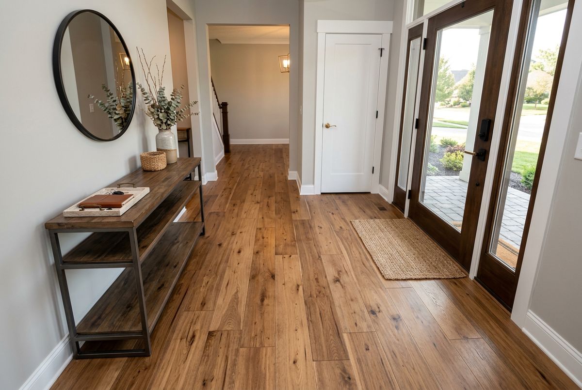 Recently installed door in a Anderson, IN home