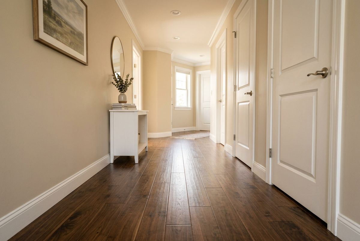 Recently installed door in a Bernardston, MA home