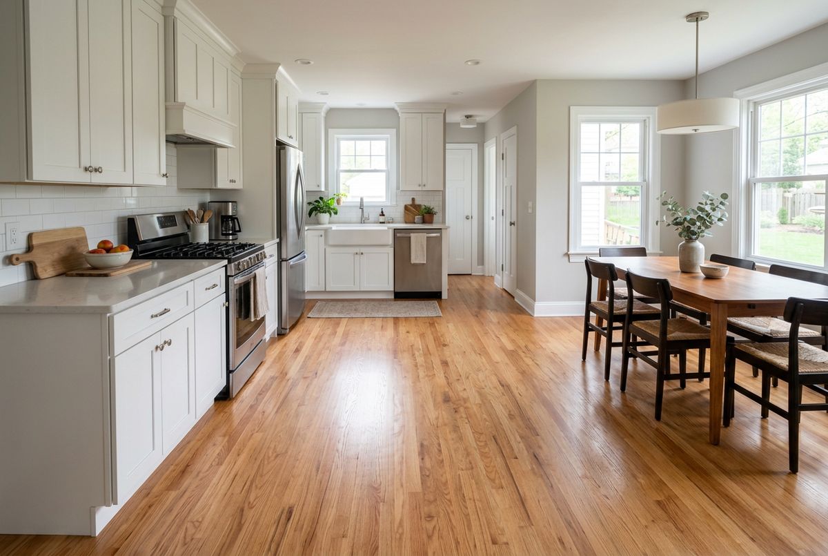 Recently installed door in a Charles Village, MD home