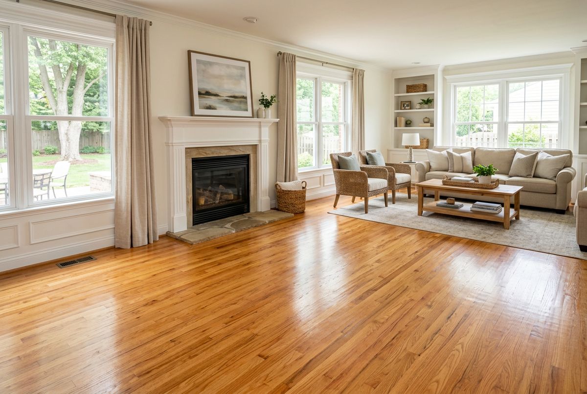Recently installed door in a Charlestown, MA home