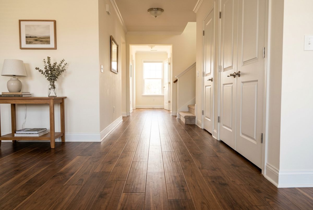 Recently installed door in a Clayton, IN home