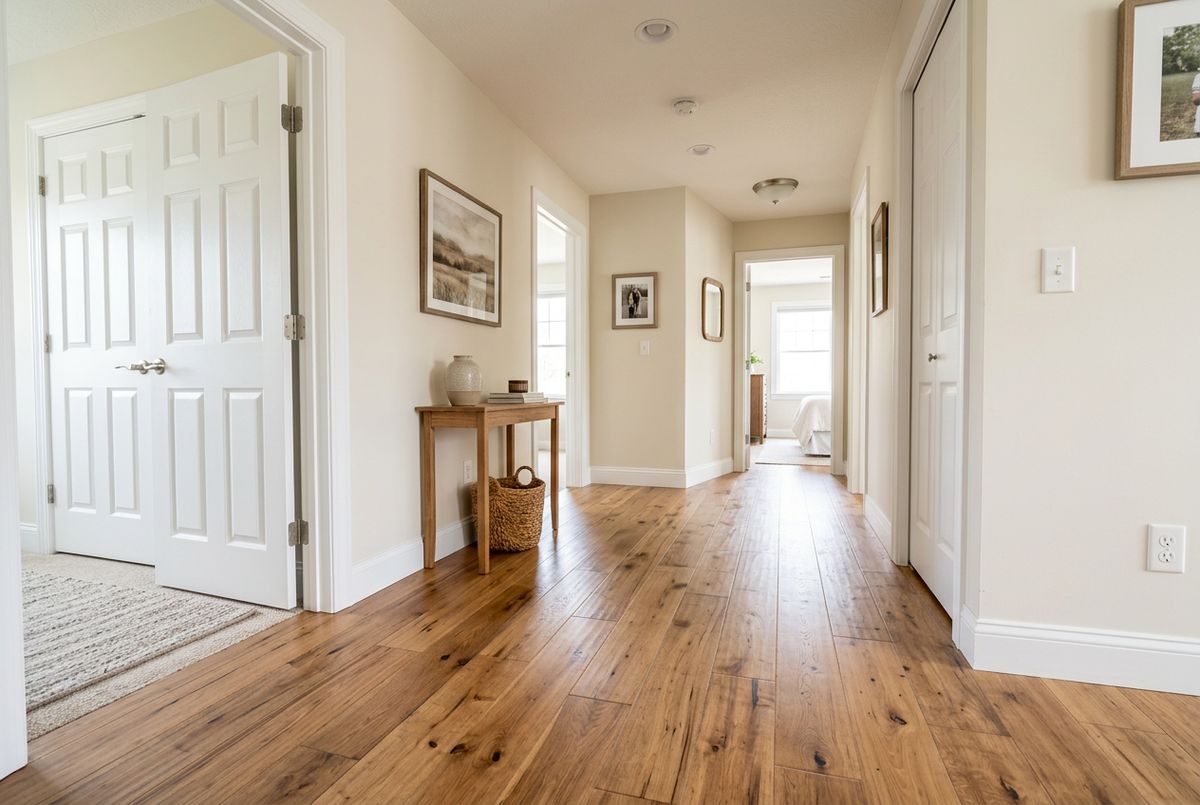 Recently installed door in a Cohasset, MA home