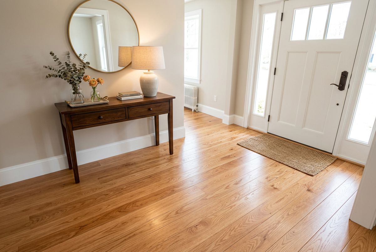 Recently installed door in a Danvers, MA home