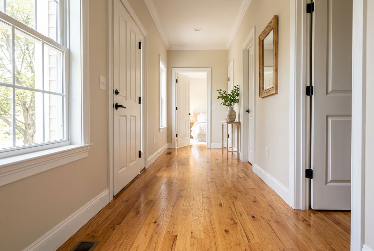 Newly installed door in a home in Davidson County