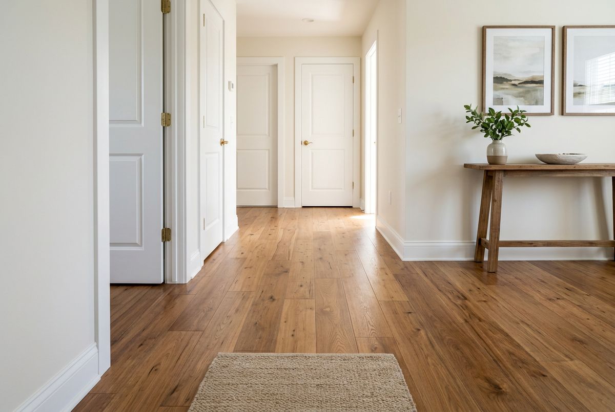 Recently installed door in a Deal Island, MD home
