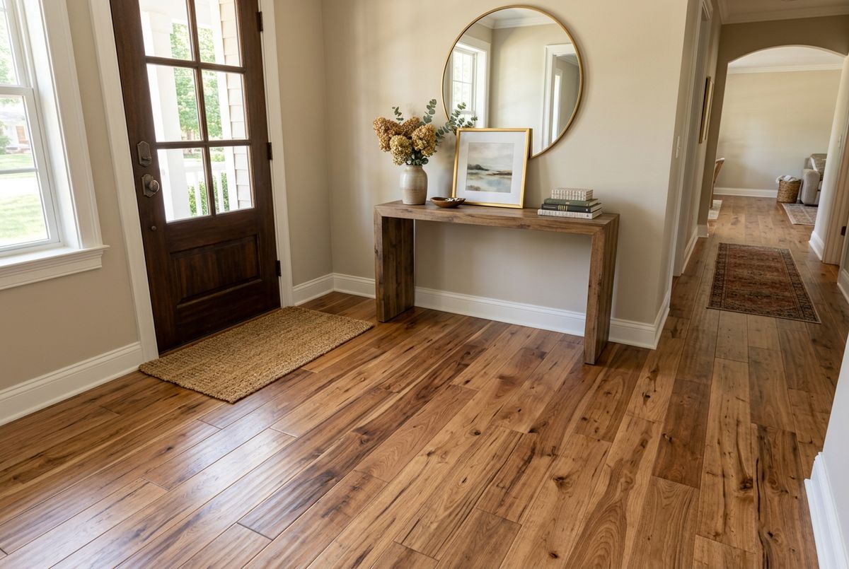 Recently installed door in a Decatur Township, IN home