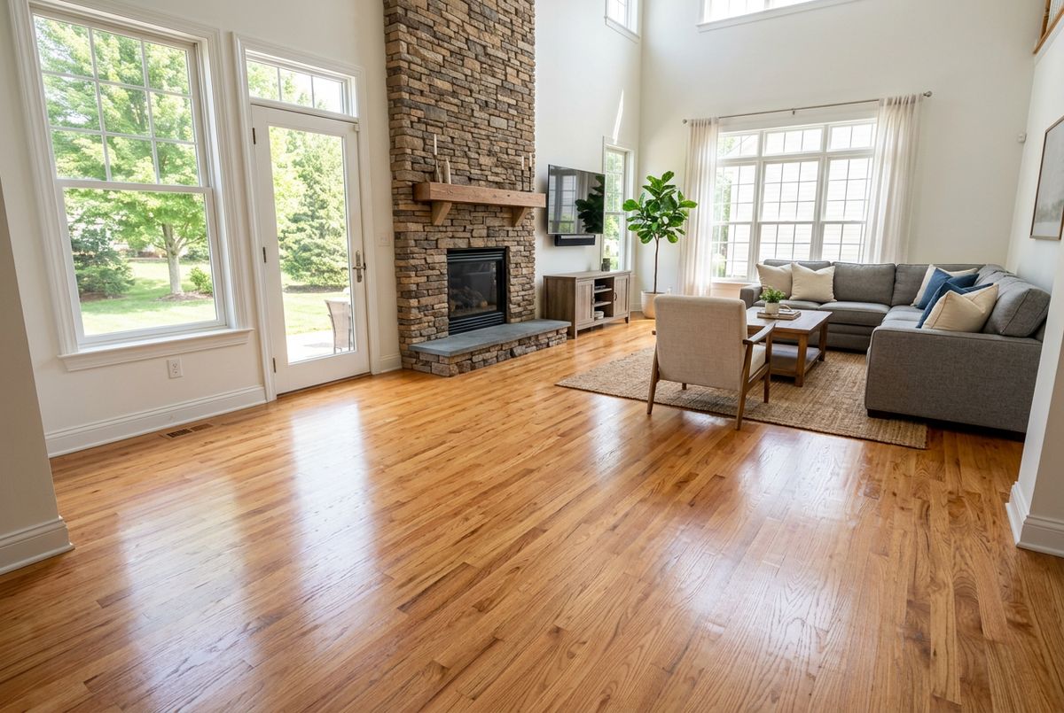 Newly installed door in a home in Delaware County