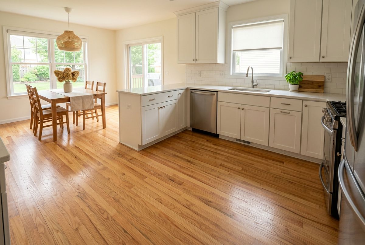 Recently installed door in a Dorchester, MA home