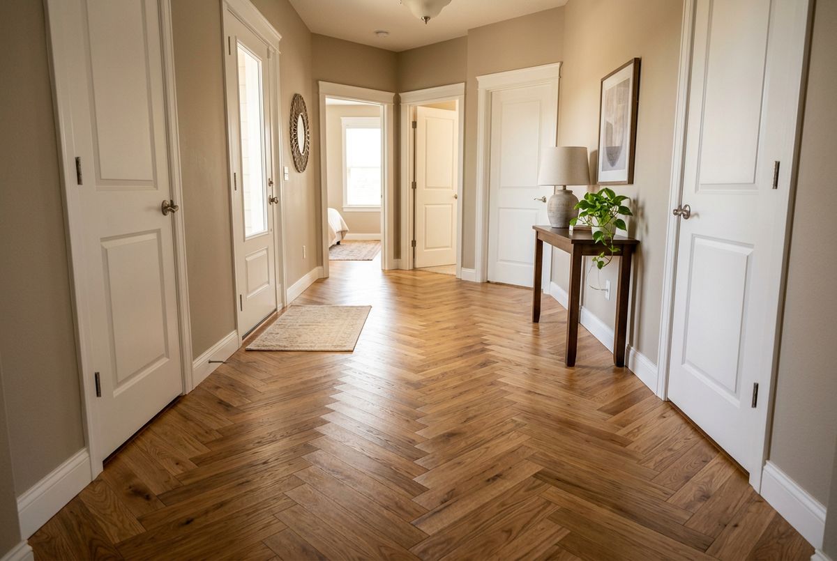 Recently installed door in a Downtown Huntsville, AL home