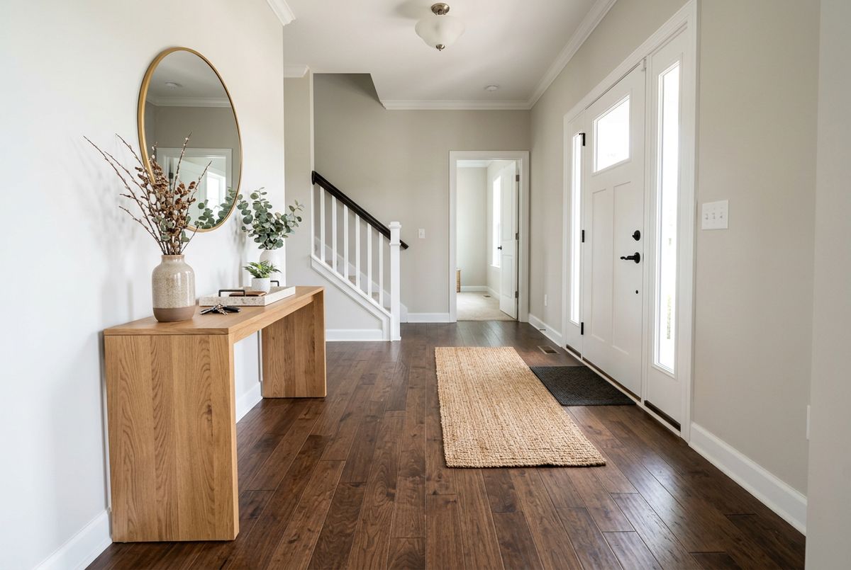 Recently installed door in a Fells Point, MD home
