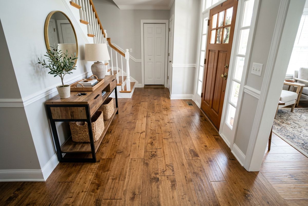 Recently installed door in a Holly Springs, GA home