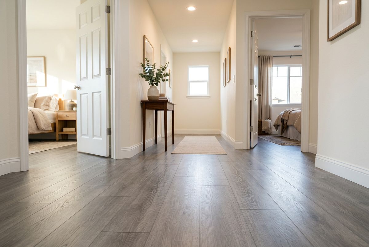 Newly installed door in a home in Williamson County